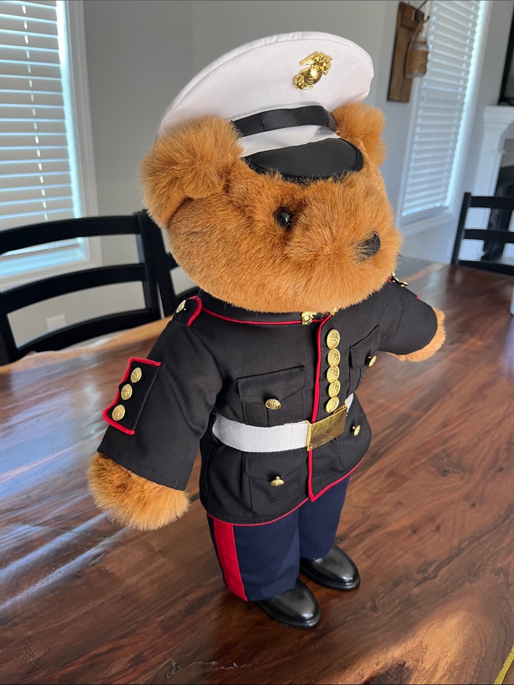 Rare plush USMC bear - Picture 3 of 5